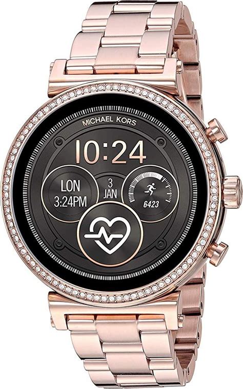 michael kors sofie smartwatch amazon|Michael Kors touchscreen smartwatch.